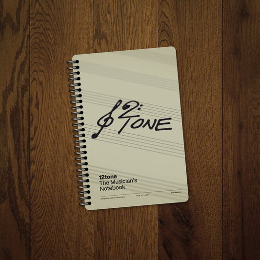12tone custom notebook, front